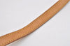 Authentic Louis Vuitton Leather Shoulder Strap For Bucket PM 27.6" Beige 3074I