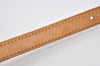 Authentic Louis Vuitton Leather Shoulder Strap For Bucket PM 27.6" Beige 3074I