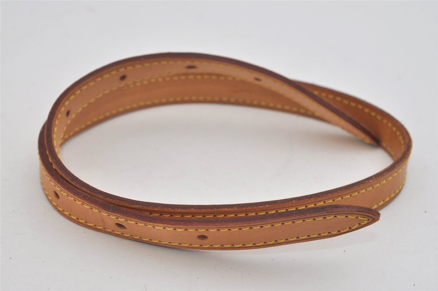 Authentic Louis Vuitton Leather Shoulder Strap For Bucket PM 27.6