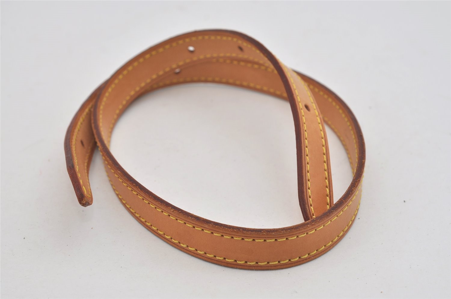 Authentic Louis Vuitton Leather Shoulder Strap For Bucket PM 27.6