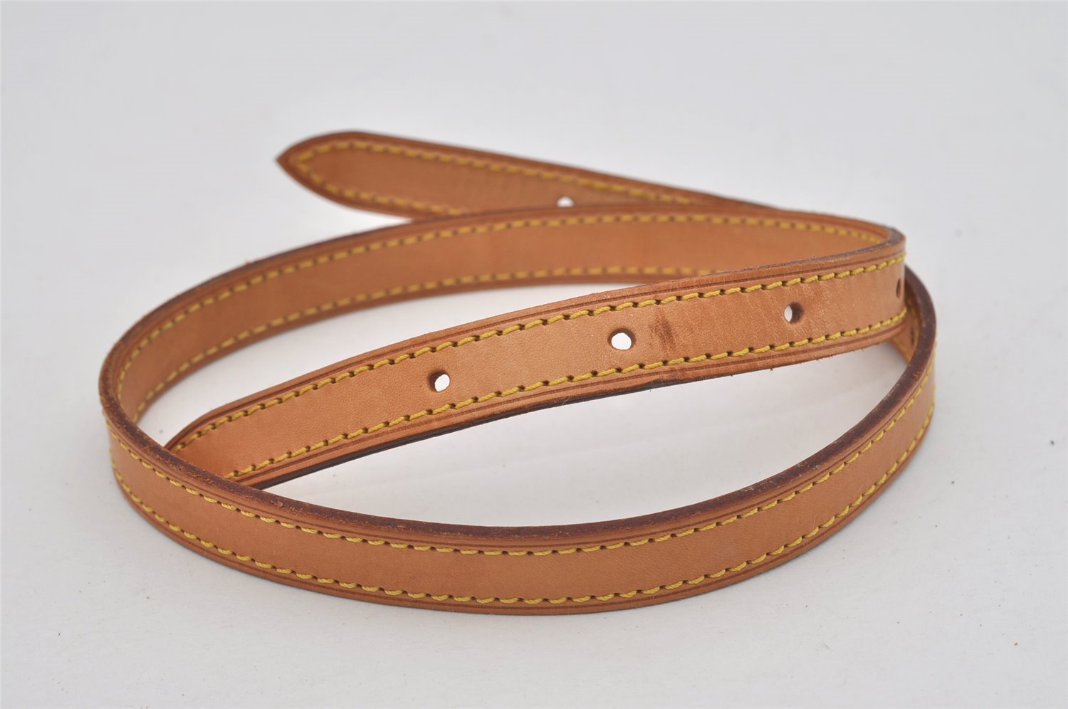 Authentic Louis Vuitton Leather Shoulder Strap For Bucket PM 27.6