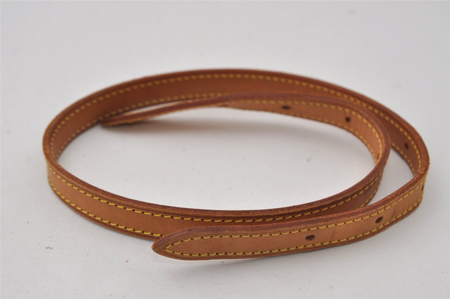 Authentic Louis Vuitton Leather Shoulder Strap For Bucket PM 27.6