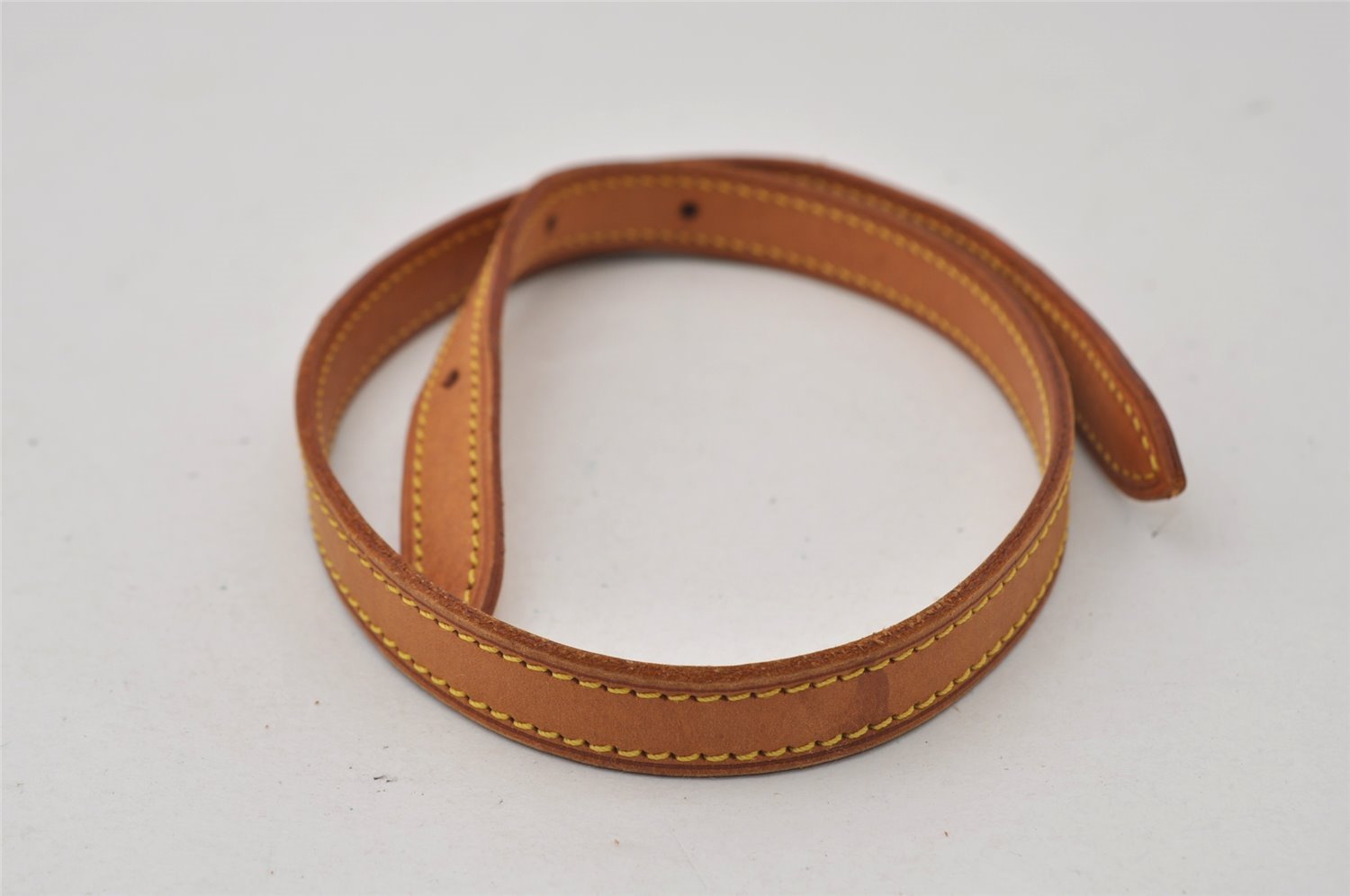 Authentic Louis Vuitton Leather Shoulder Strap For Bucket PM 27.6