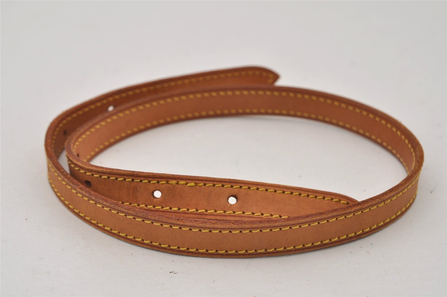 Authentic Louis Vuitton Leather Shoulder Strap For Bucket PM 27.6