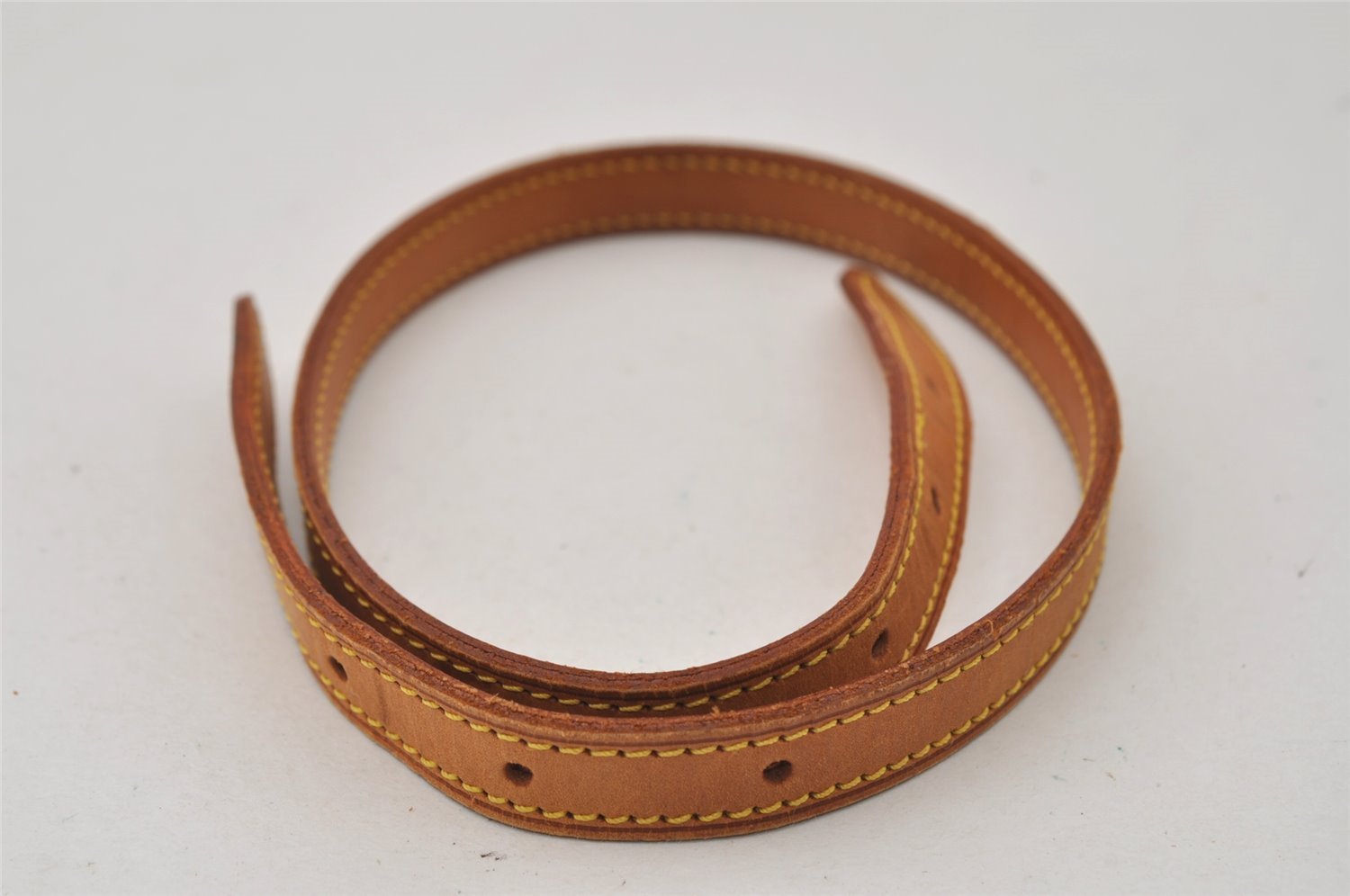 Authentic Louis Vuitton Leather Shoulder Strap For Bucket PM 27.6