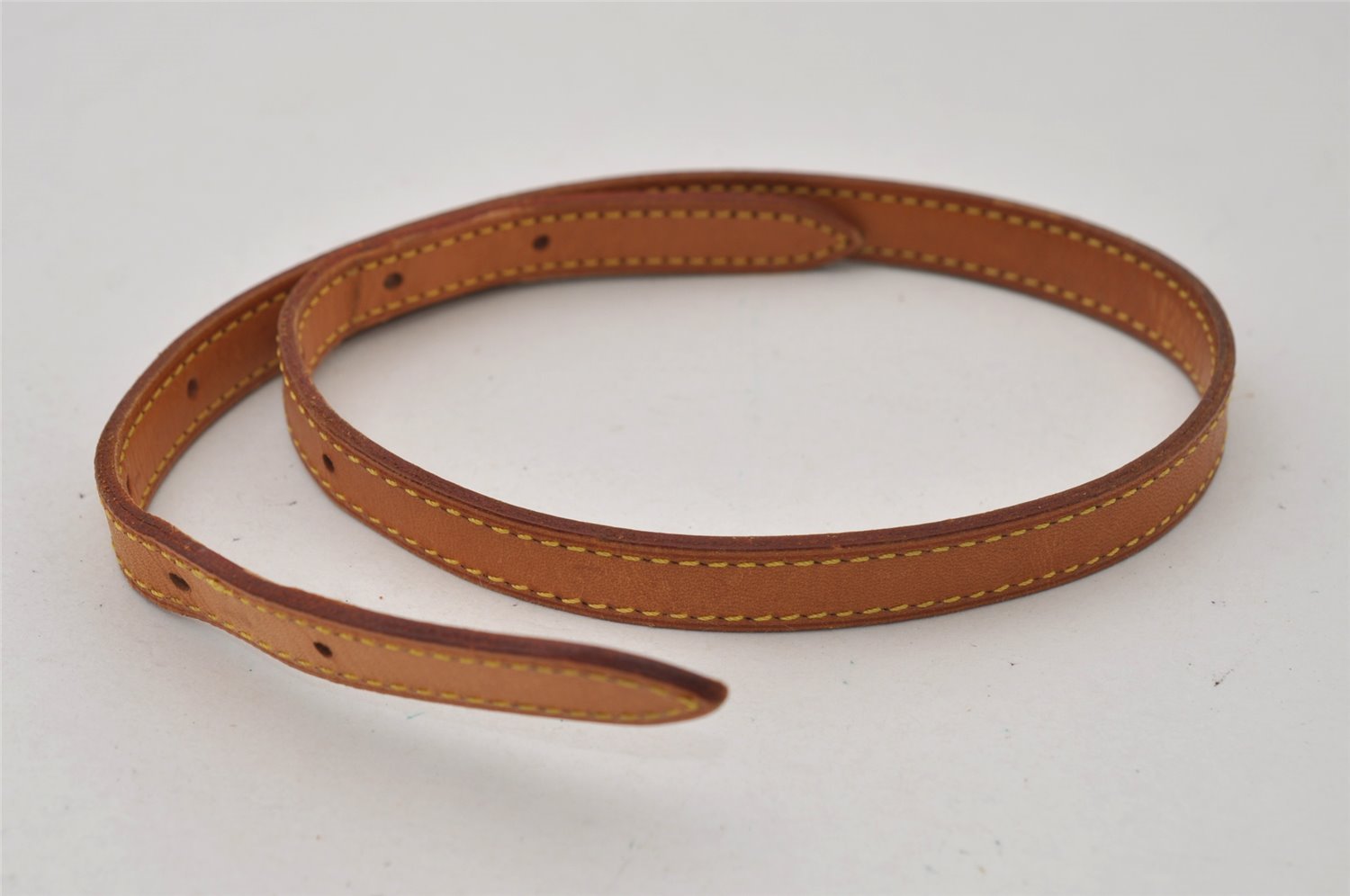 Authentic Louis Vuitton Leather Shoulder Strap For Bucket PM 27.6