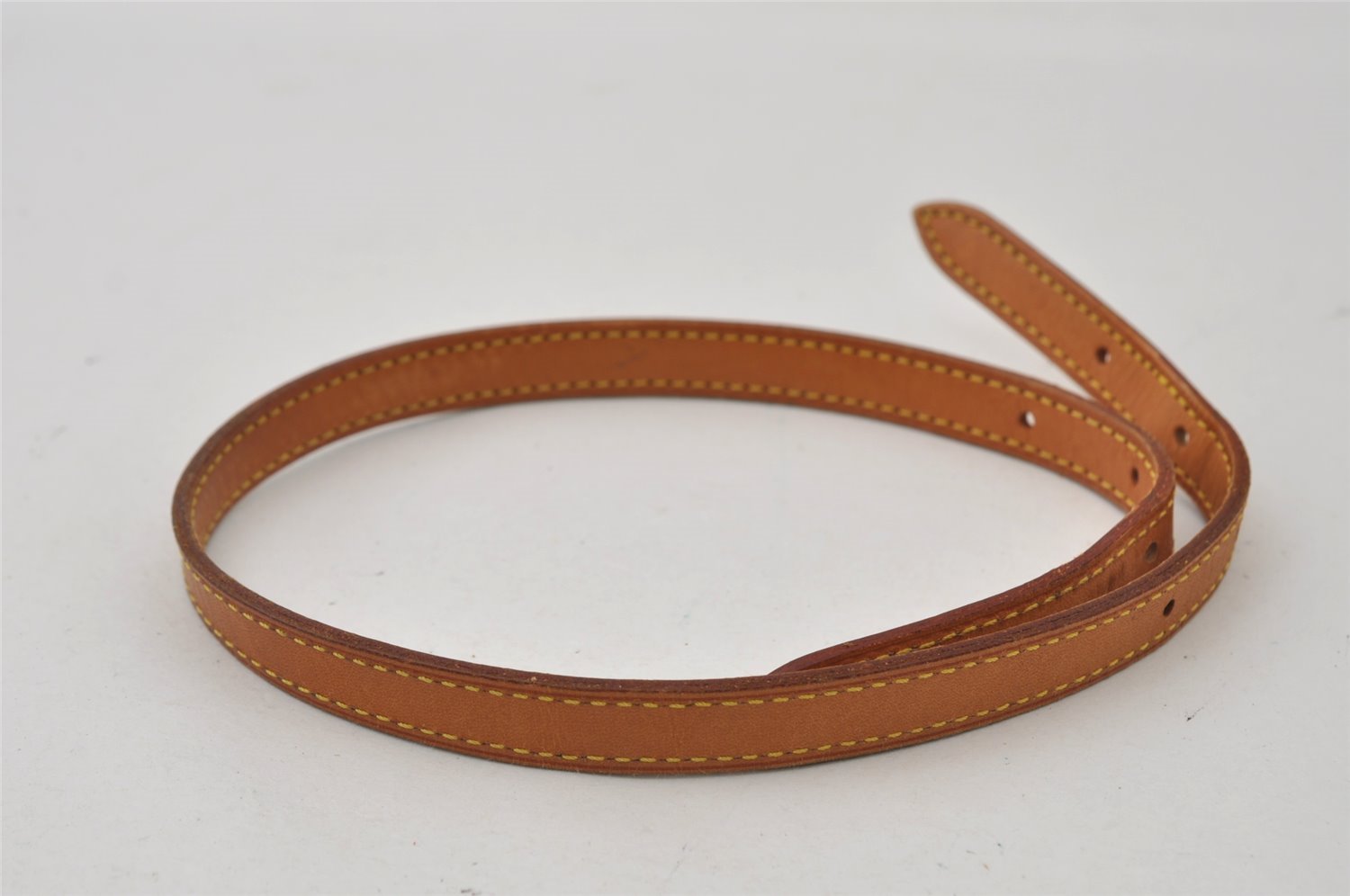 Authentic Louis Vuitton Leather Shoulder Strap For Bucket PM 27.6