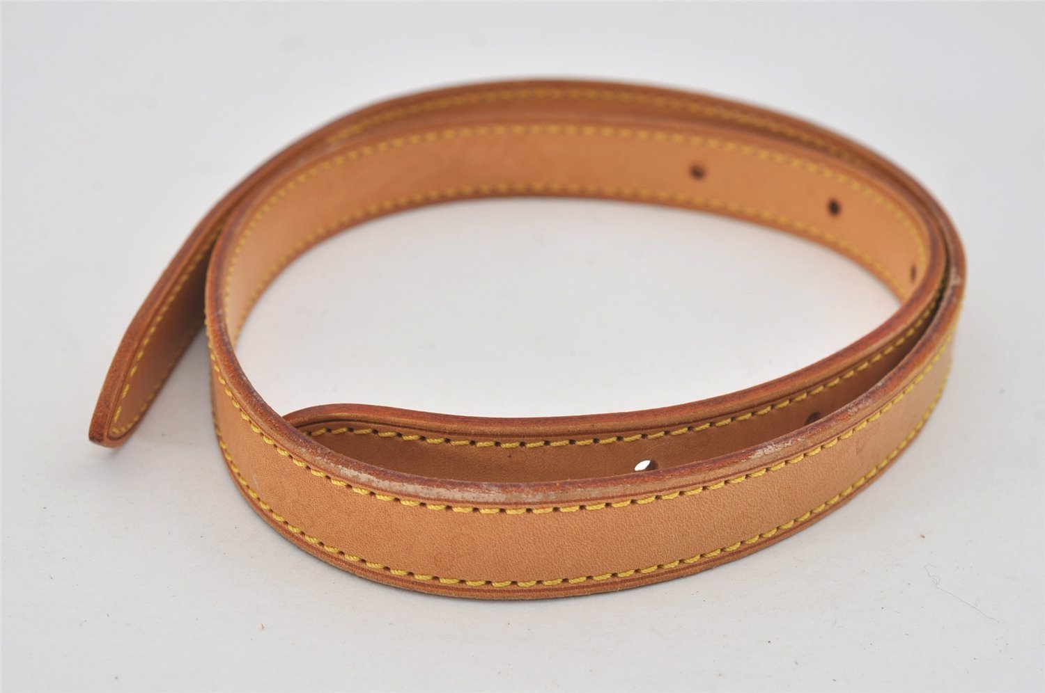 Authentic Louis Vuitton Leather Shoulder Strap For Bucket GM 31.9