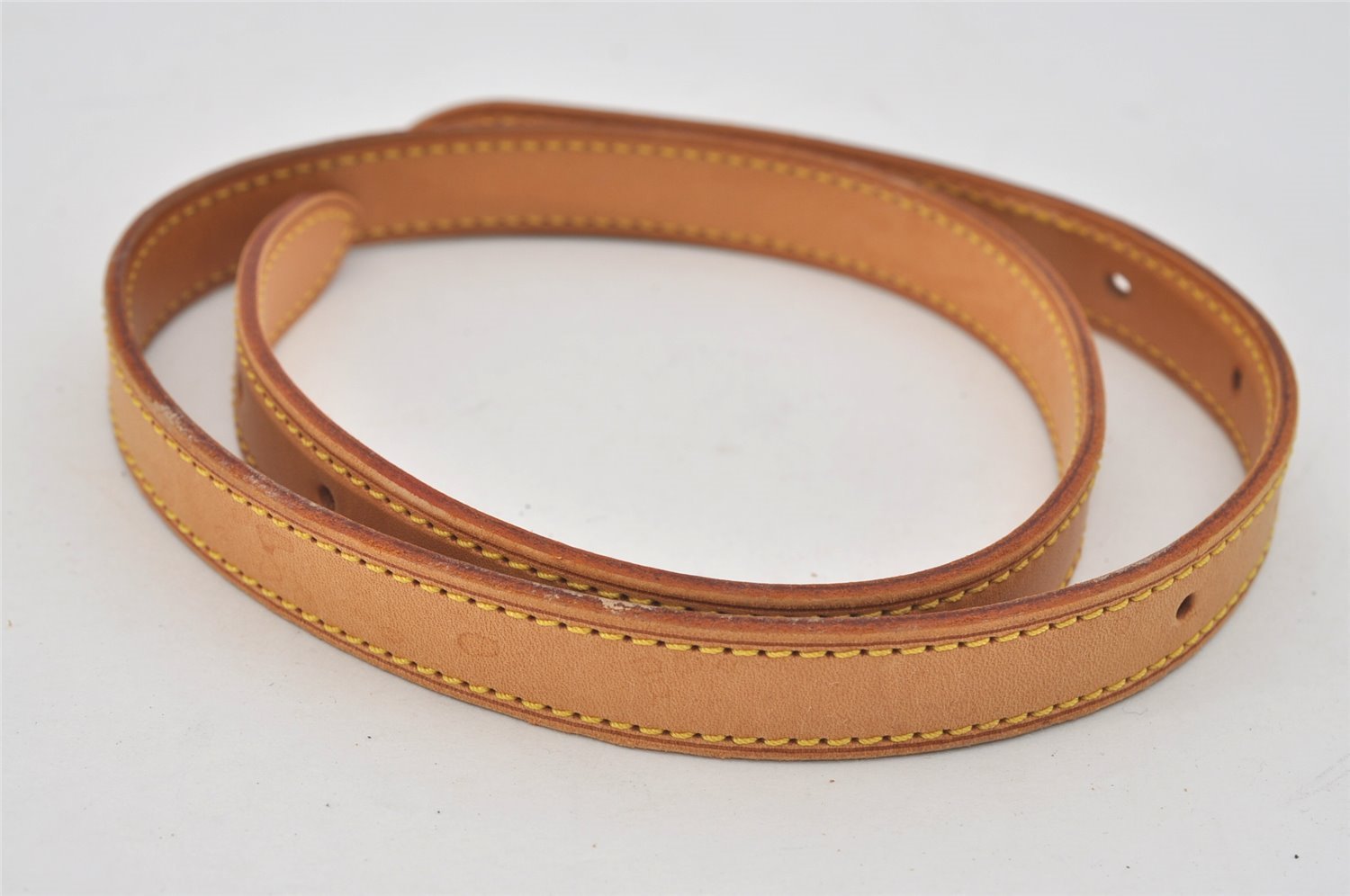 Authentic Louis Vuitton Leather Shoulder Strap For Bucket GM 31.9