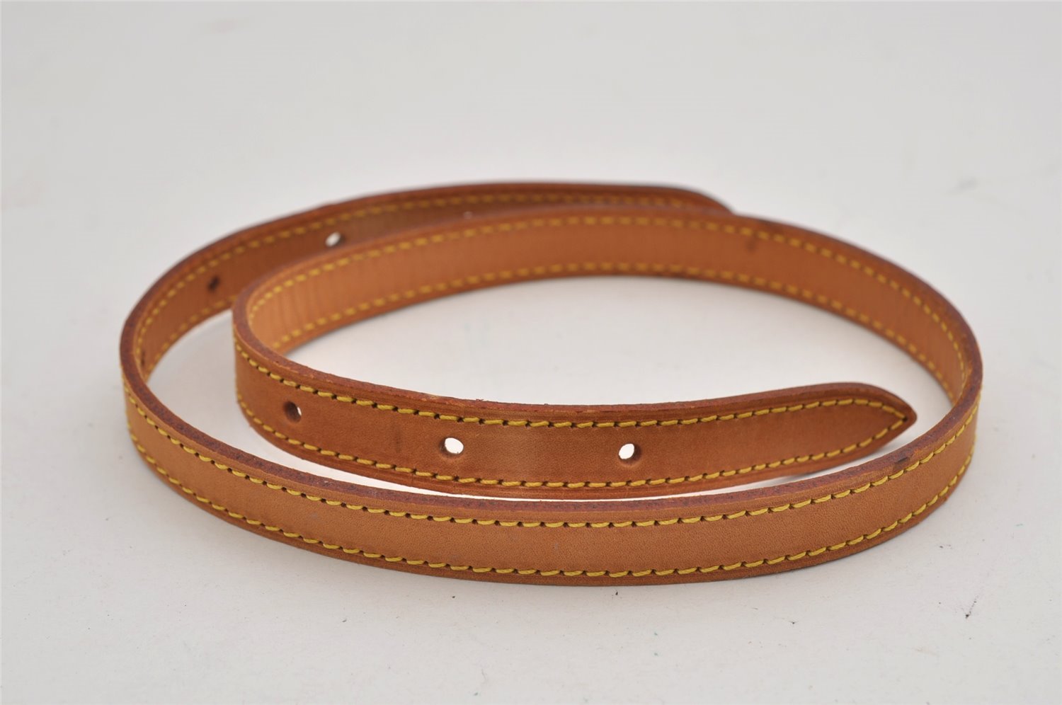 Authentic Louis Vuitton Leather Shoulder Strap For Bucket PM 27.6