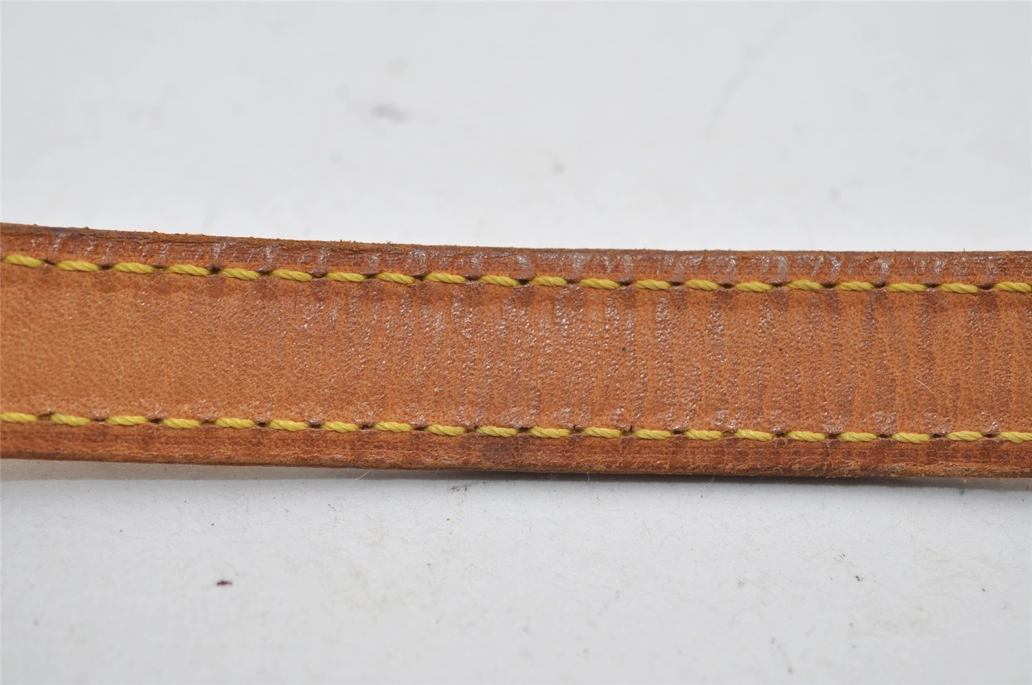 Authentic Louis Vuitton Leather Shoulder Strap For Bucket PM 27.6