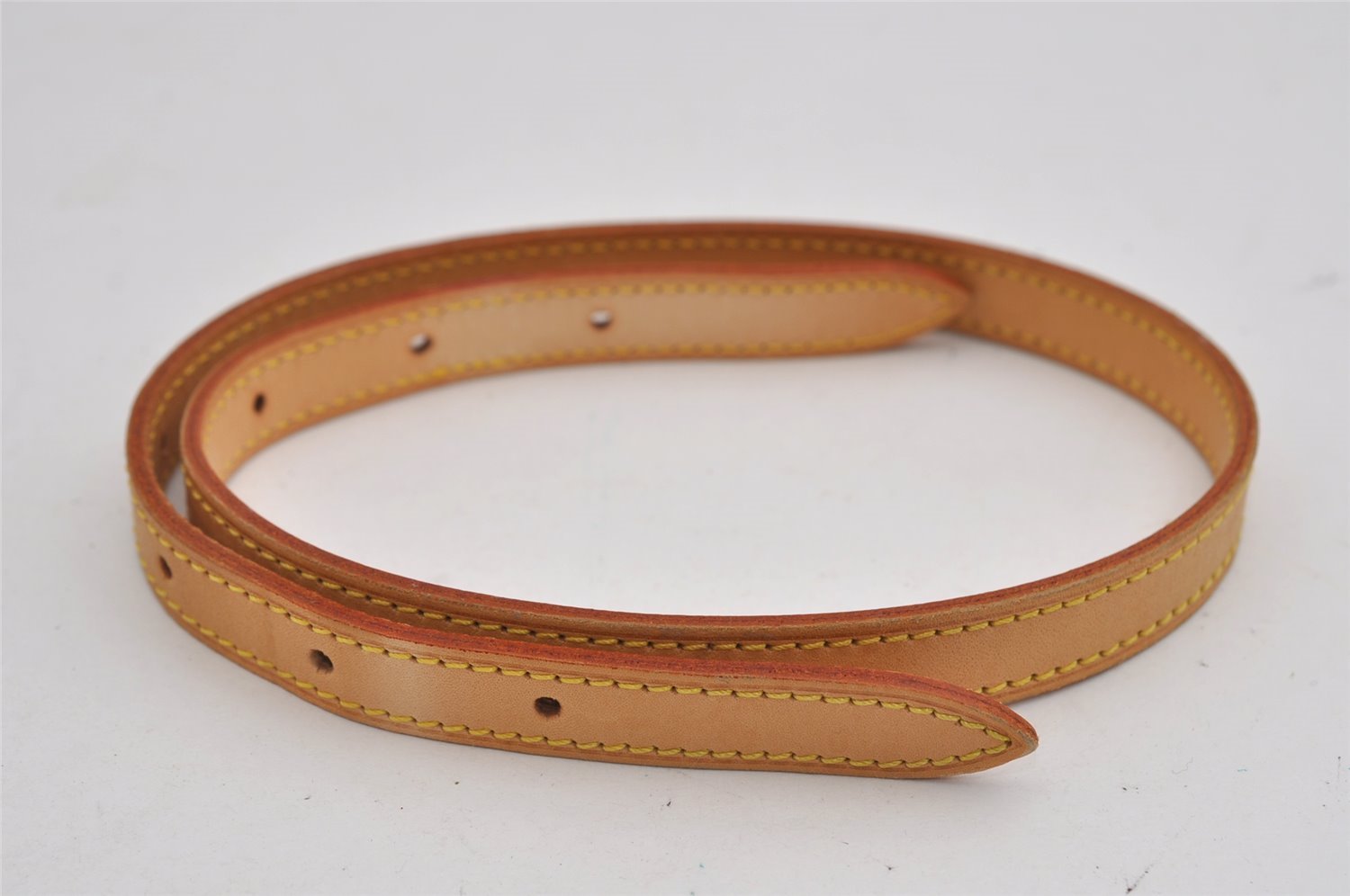 Authentic Louis Vuitton Leather Shoulder Strap For Bucket PM 27.6