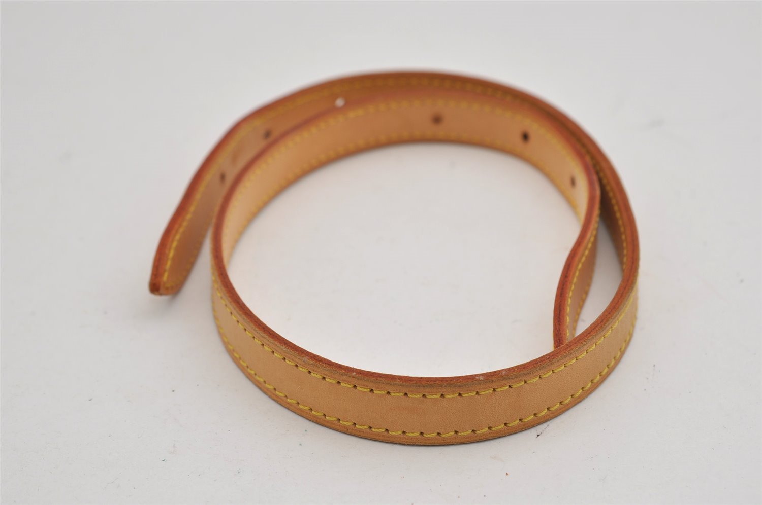 Authentic Louis Vuitton Leather Shoulder Strap For Bucket PM 27.6