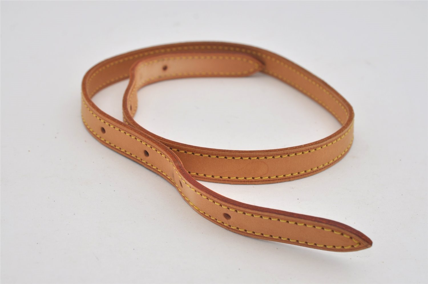 Authentic Louis Vuitton Leather Shoulder Strap For Bucket PM 27.6