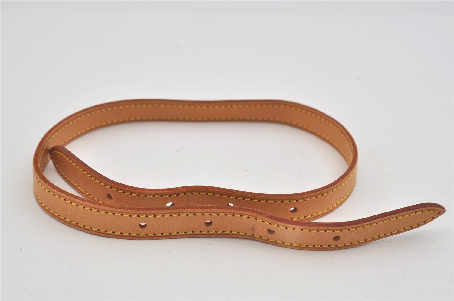 Authentic Louis Vuitton Leather Shoulder Strap For Bucket PM 27.6