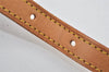 Authentic Louis Vuitton Leather Shoulder Strap For Bucket PM 27.6" Beige 3078I