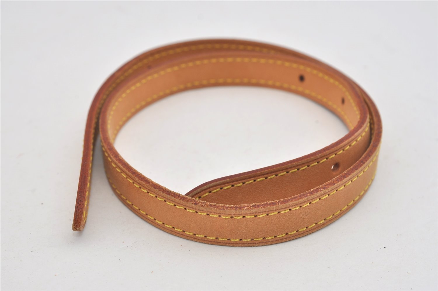 Authentic Louis Vuitton Leather Shoulder Strap For Bucket PM 27.6