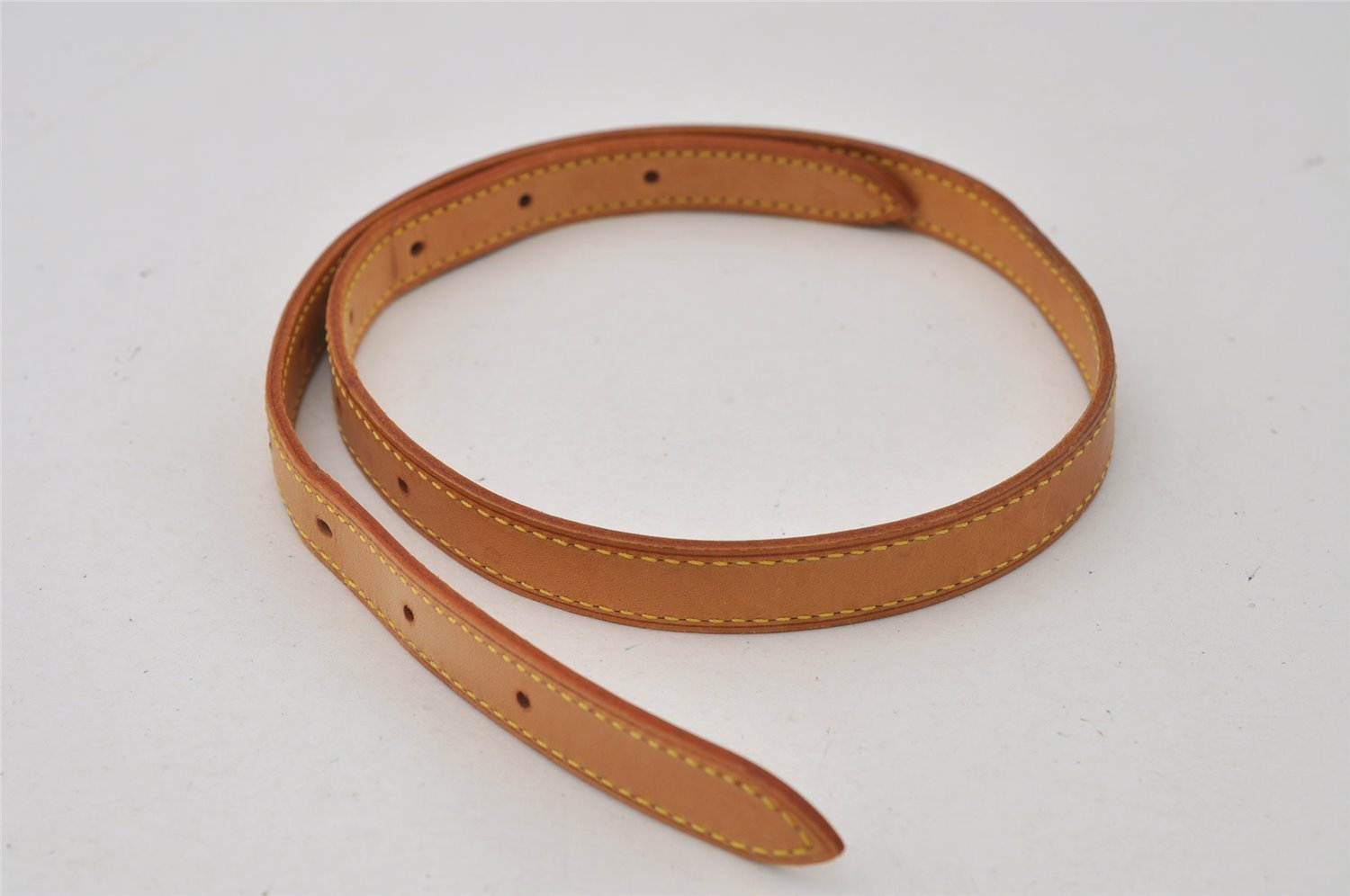 Authentic Louis Vuitton Leather Shoulder Strap For Bucket GM 31.9