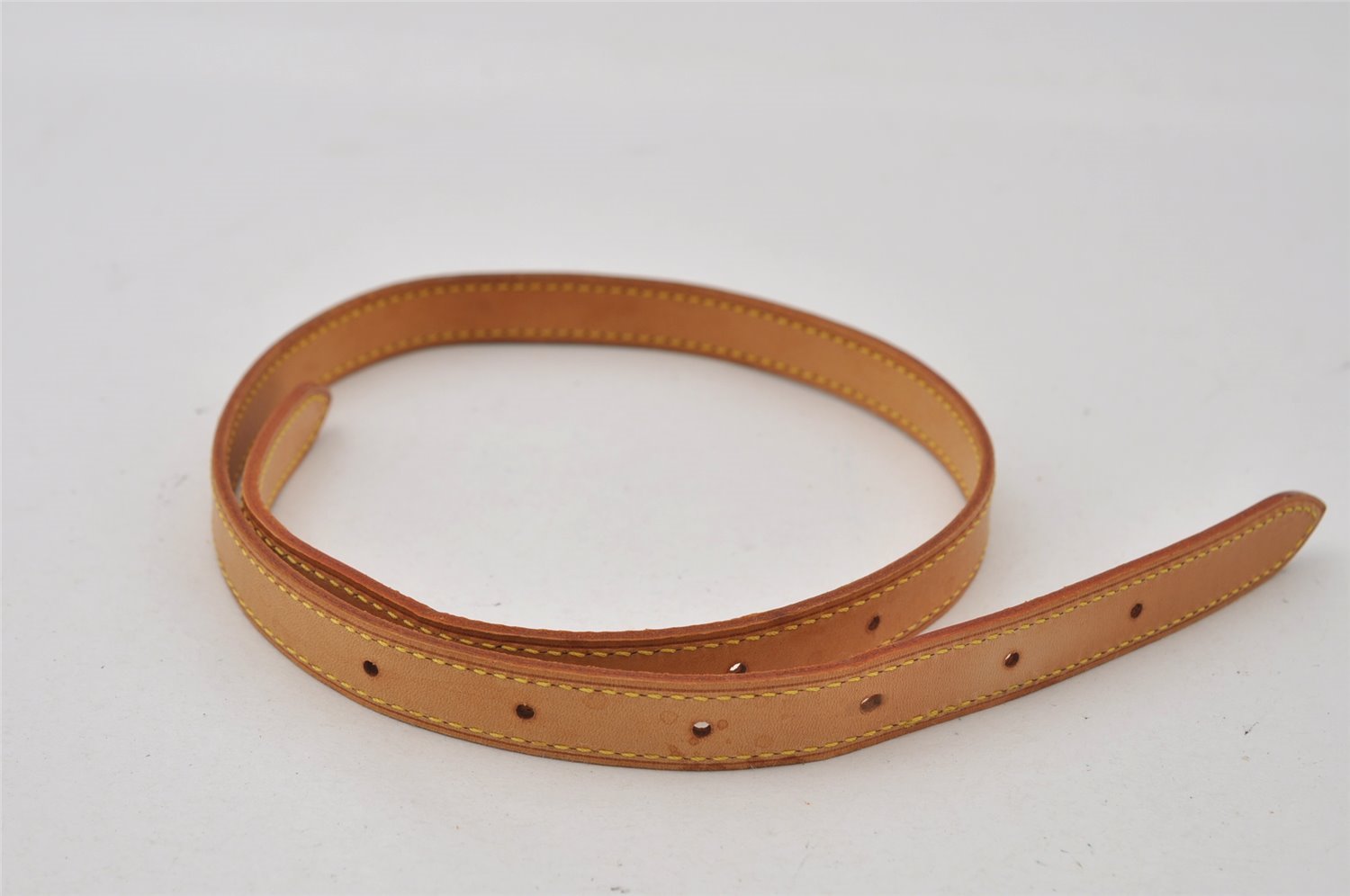 Authentic Louis Vuitton Leather Shoulder Strap For Bucket GM 31.9