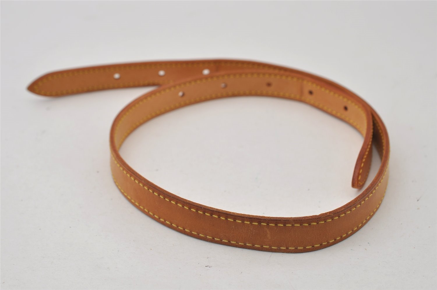 Authentic Louis Vuitton Leather Shoulder Strap For Bucket GM 31.9