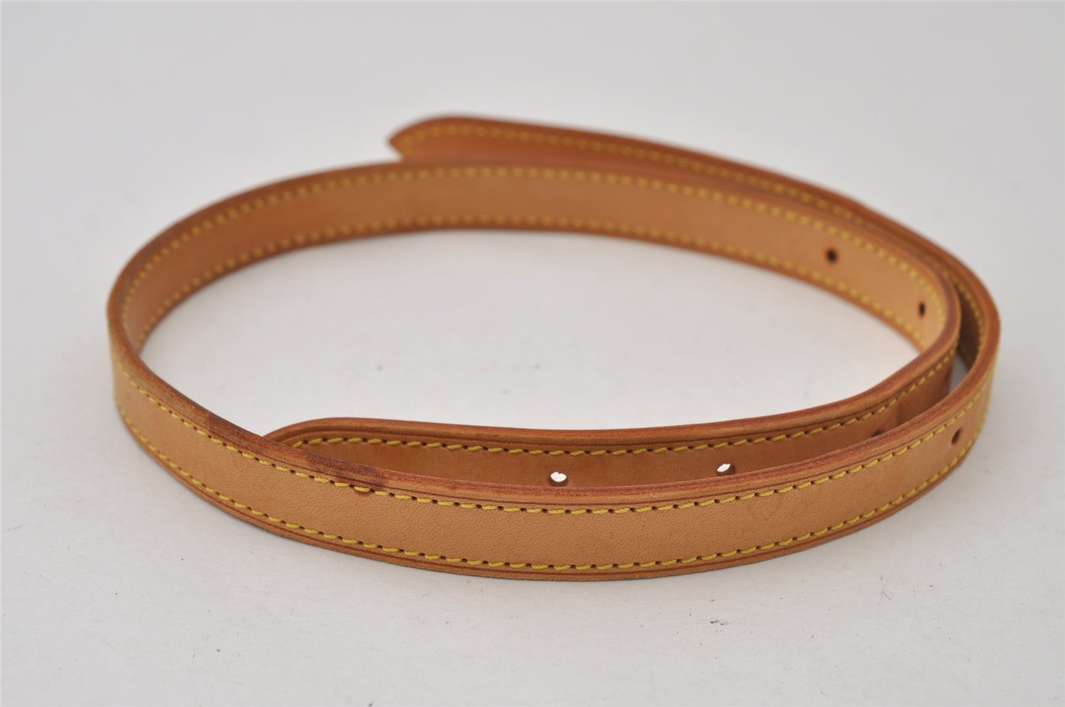 Authentic Louis Vuitton Leather Shoulder Strap For Bucket GM 31.9