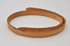 Authentic Louis Vuitton Leather Shoulder Strap For Bucket GM 31.9" Beige 3079I