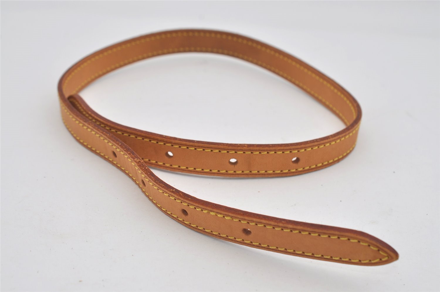 Authentic Louis Vuitton Leather Shoulder Strap For Bucket PM 27.6