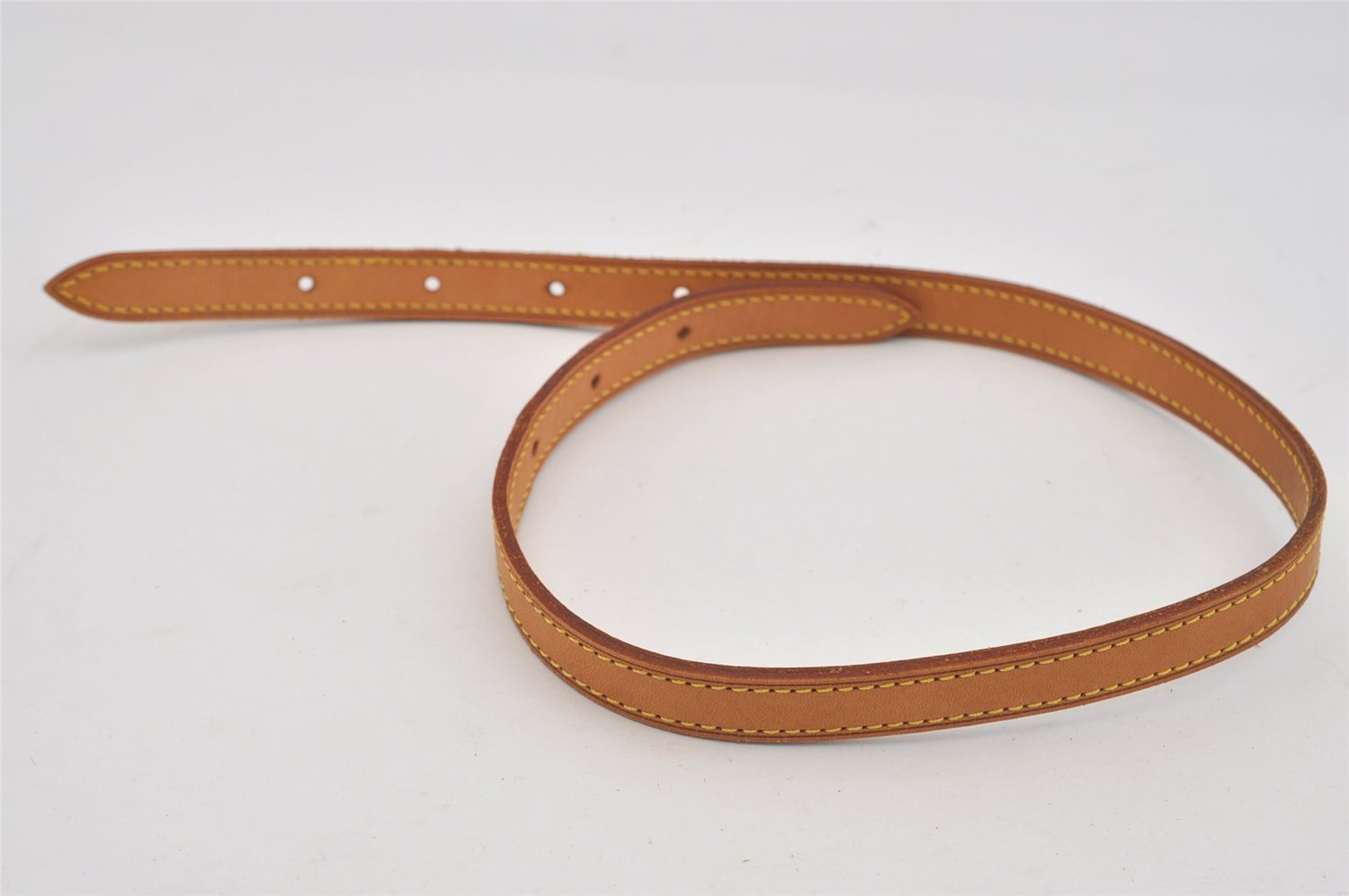 Authentic Louis Vuitton Leather Shoulder Strap For Bucket PM 27.6