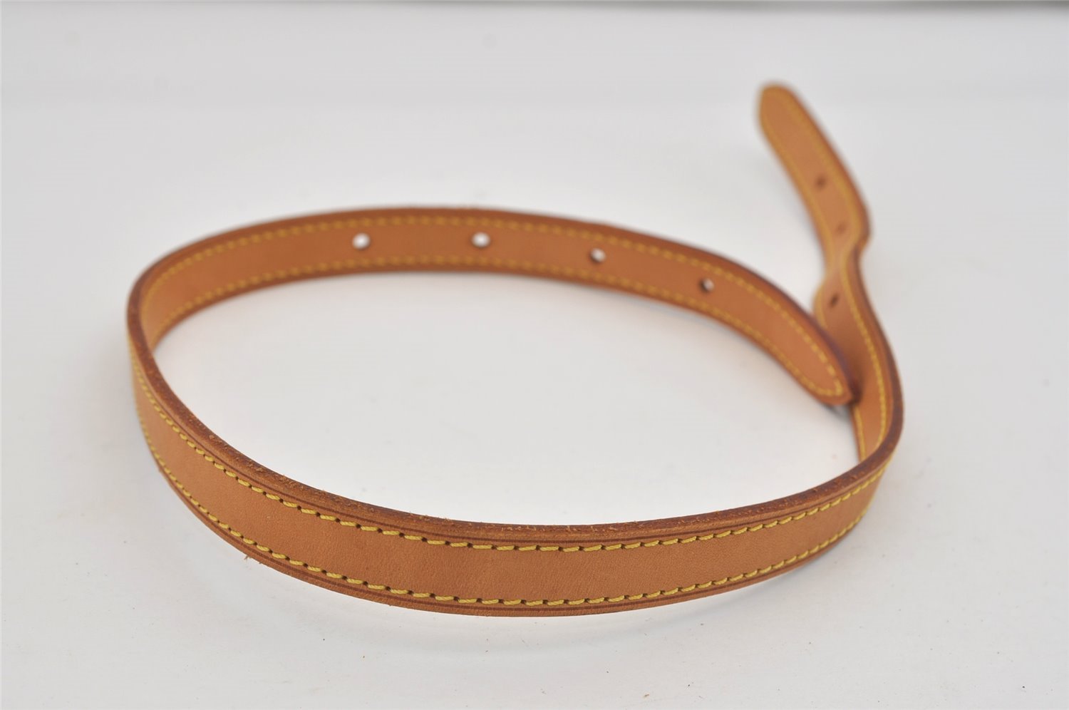 Authentic Louis Vuitton Leather Shoulder Strap For Bucket PM 27.6