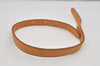 Authentic Louis Vuitton Leather Shoulder Strap For Bucket PM 27.6" Beige 3080I