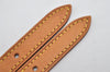 Authentic Louis Vuitton Leather Shoulder Strap For Bucket PM 27.6" Beige 3080I