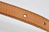 Authentic Louis Vuitton Leather Shoulder Strap For Bucket PM 27.6" Beige 3080I