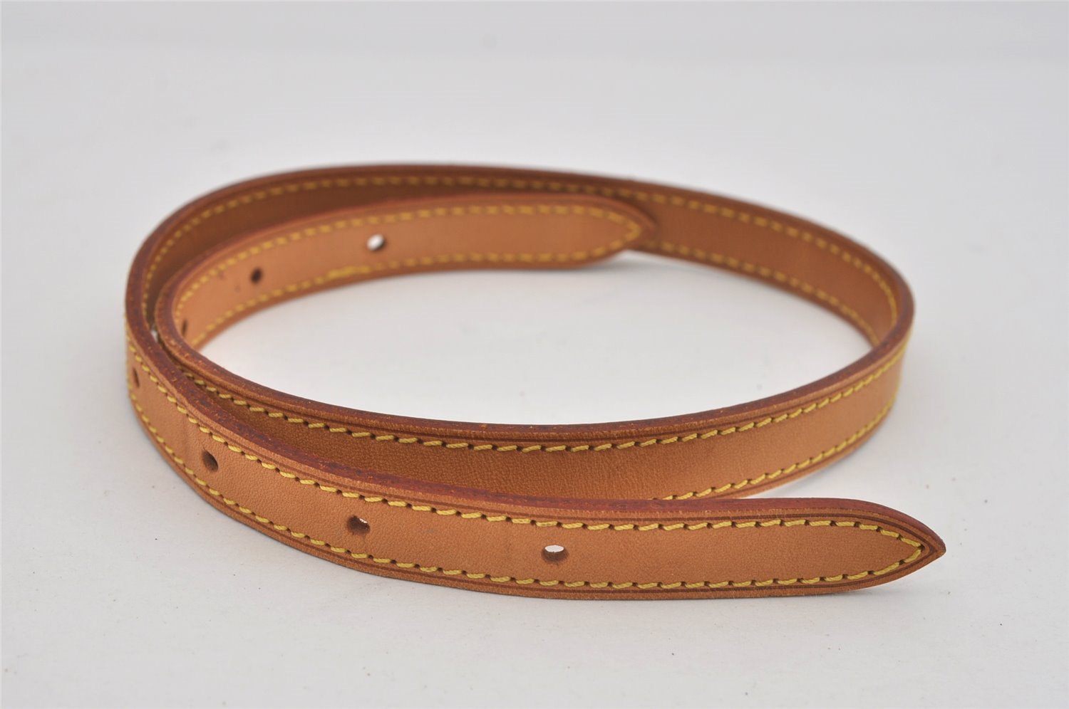 Authentic Louis Vuitton Leather Shoulder Strap For Bucket PM 27.6