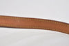 Authentic Louis Vuitton Leather Shoulder Strap For Bucket GM 31.9" Beige 3081I