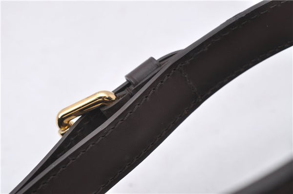 Authentic Louis Vuitton Leather Shoulder Strap Brown 21.7-25"LV 3082D