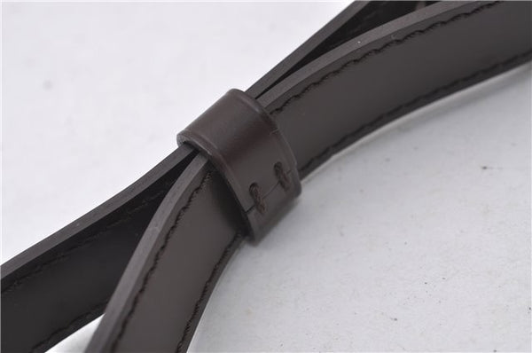 Authentic Louis Vuitton Leather Shoulder Strap Brown 21.7-25"LV 3082D