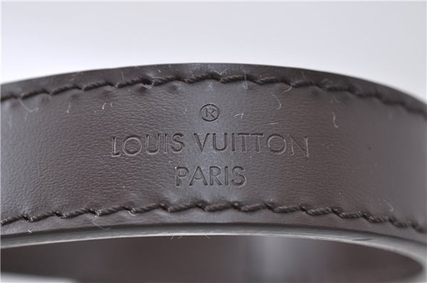 Authentic Louis Vuitton Leather Shoulder Strap Brown 21.7-25"LV 3082D