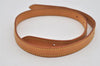 Authentic Louis Vuitton Leather Shoulder Strap For Bucket GM 31.9" Beige 3082I