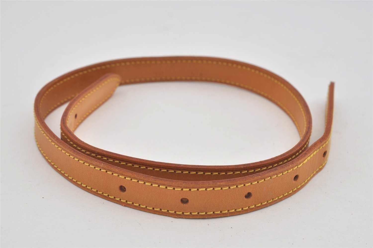 Authentic Louis Vuitton Leather Shoulder Strap For Bucket GM 31.9