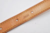 Authentic Louis Vuitton Leather Shoulder Strap For Bucket GM 31.9" Beige 3082I