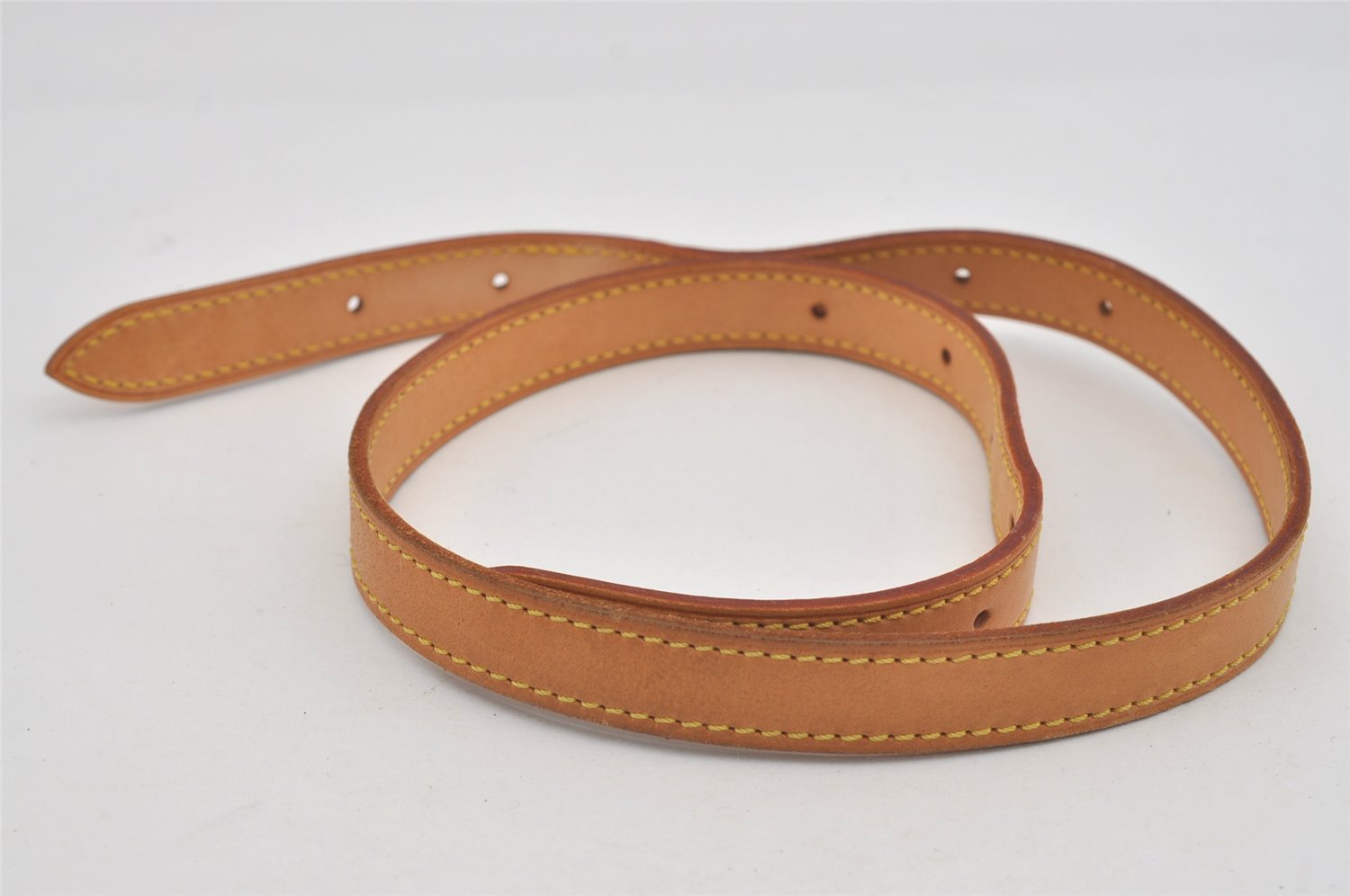 Authentic Louis Vuitton Leather Shoulder Strap For Bucket GM 31.9