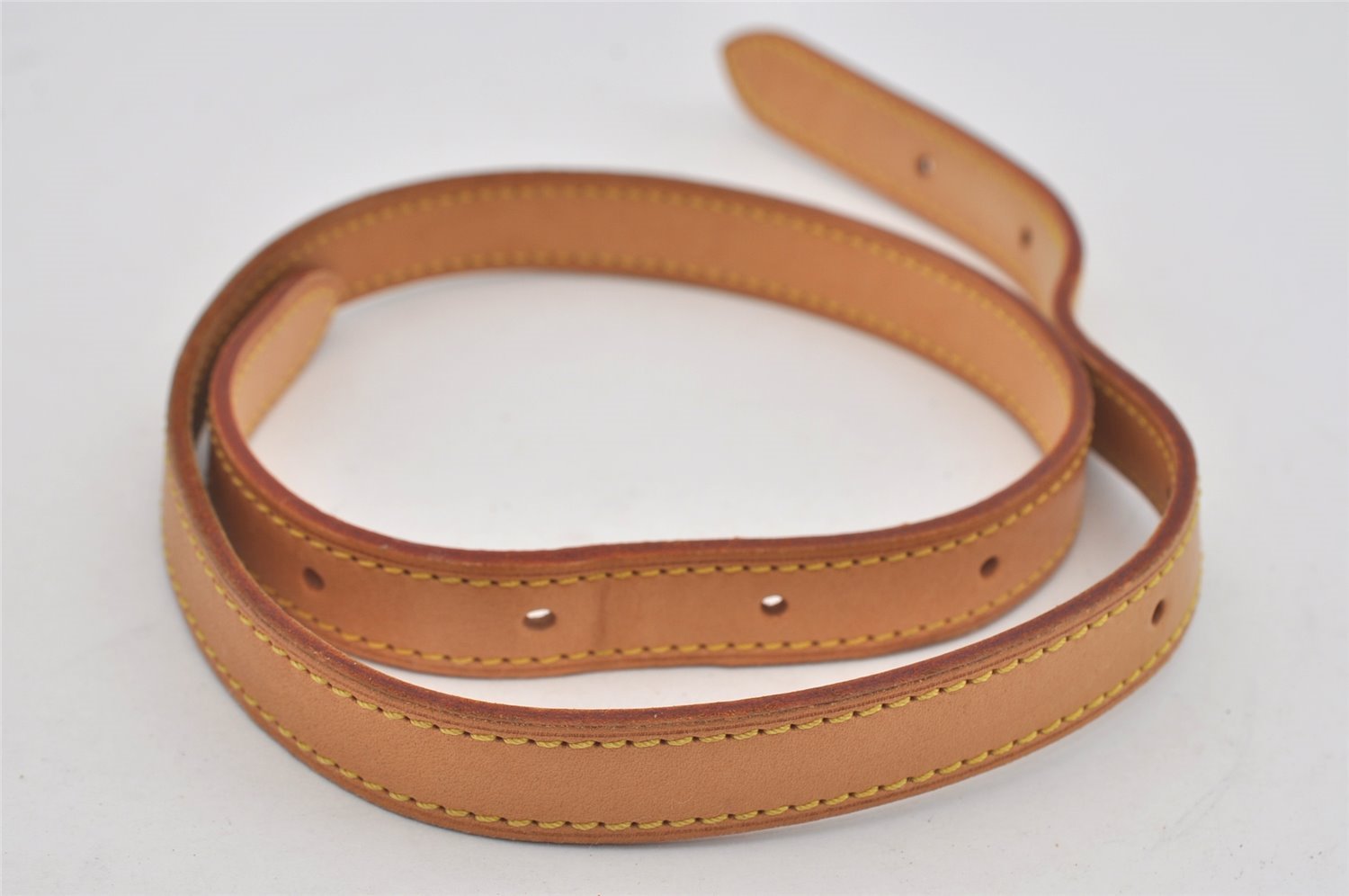 Authentic Louis Vuitton Leather Shoulder Strap For Bucket GM 31.9