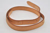 Authentic Louis Vuitton Leather Shoulder Strap For Bucket GM 31.9" Beige 3082I