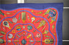 Authentic HERMES Carre 90 Scarf "Qu' importe le flacon" Silk Navy 3083E