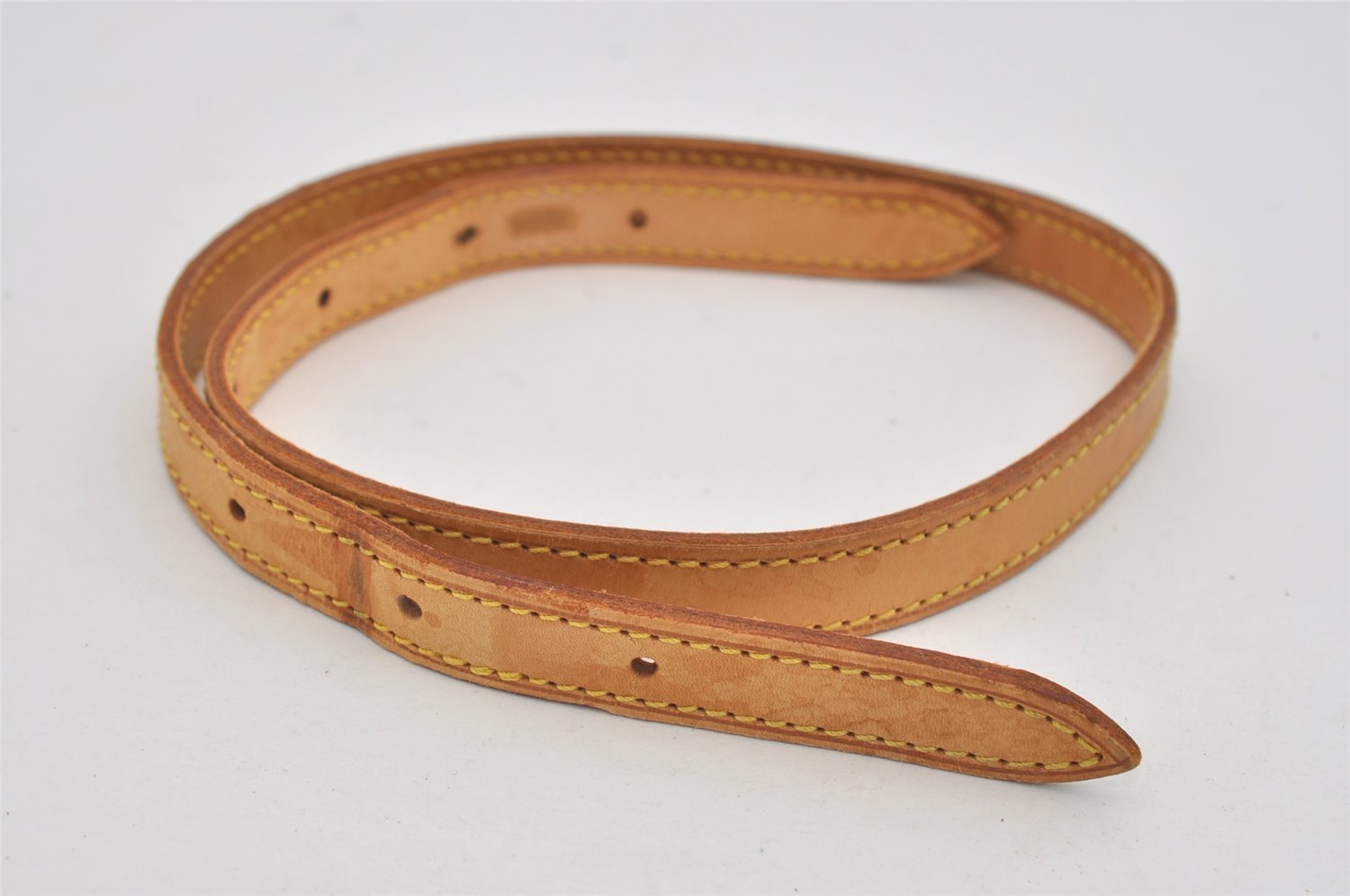 Authentic Louis Vuitton Leather Shoulder Strap For Bucket PM 27.6