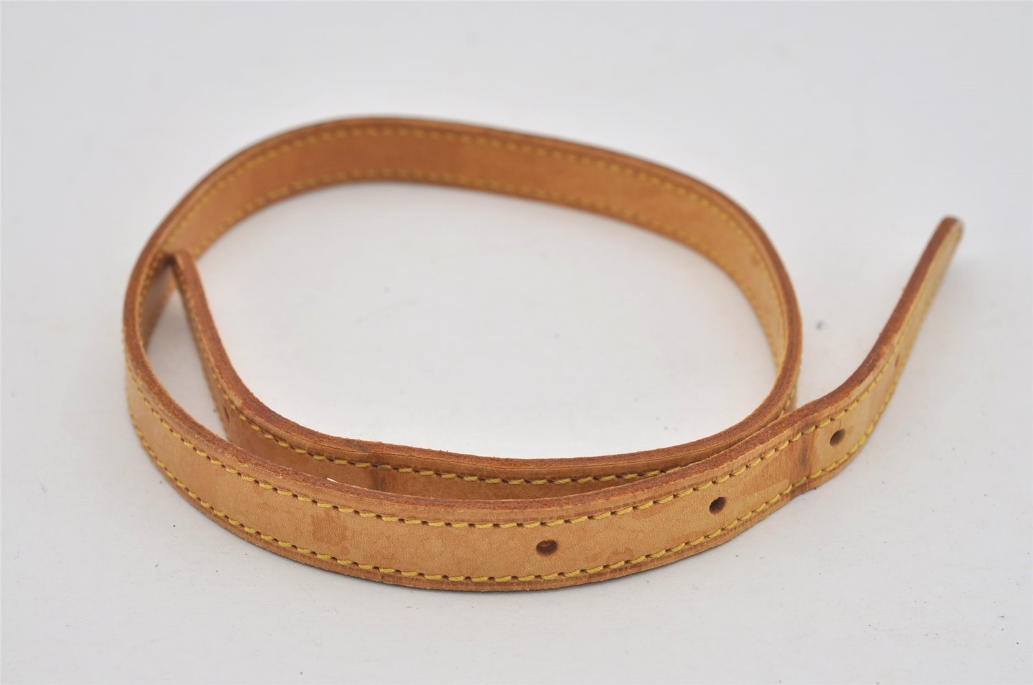 Authentic Louis Vuitton Leather Shoulder Strap For Bucket PM 27.6