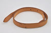 Authentic Louis Vuitton Leather Shoulder Strap For Bucket PM 27.6" Beige 3083I