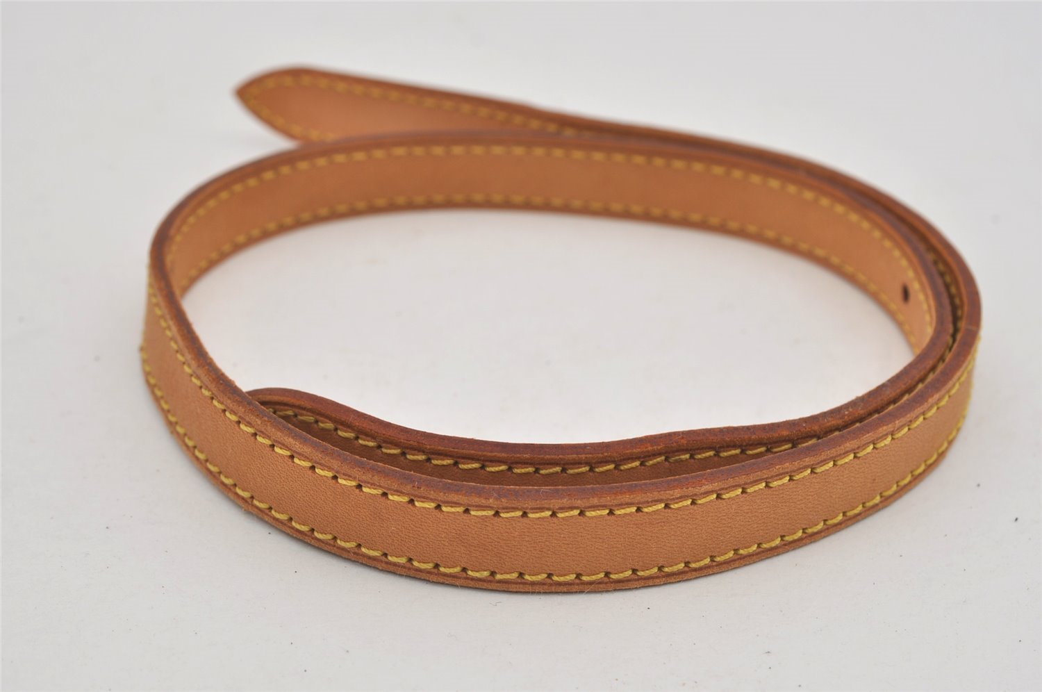 Authentic Louis Vuitton Leather Shoulder Strap For Bucket PM 27.6