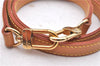 Authentic Louis Vuitton Leather Shoulder Strap Beige 39" LV 3084D