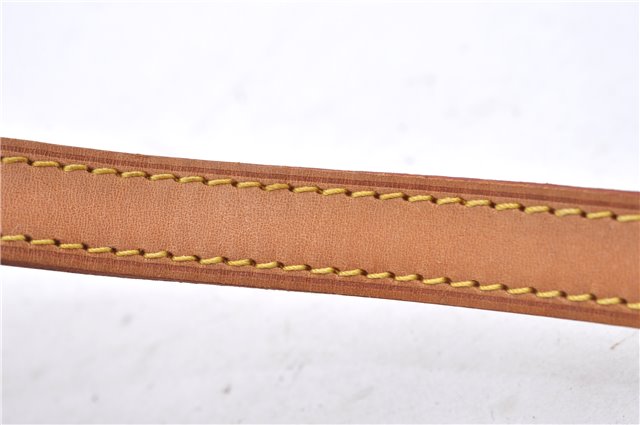 Authentic Louis Vuitton Leather Shoulder Strap Beige 39